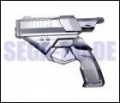 Cyber Metal Gun Silver/Gold